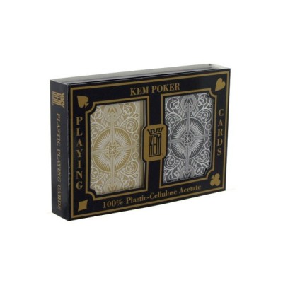 Cartes Jumbo Kem or noir