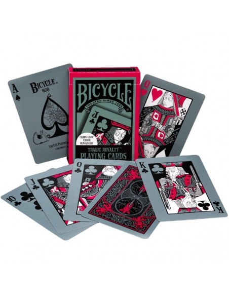 Tragic royalty playing cards sale