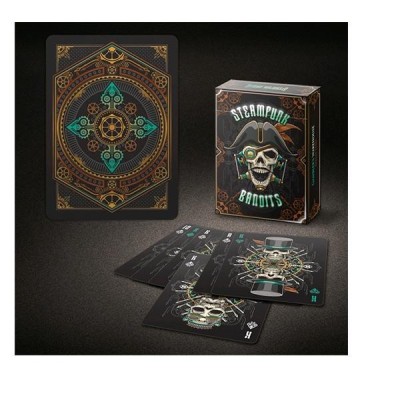 Carte Bicycle Steampunk Bandits coloured edition