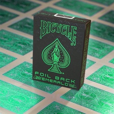 Cartes à jouer vélo - Foil Emerald