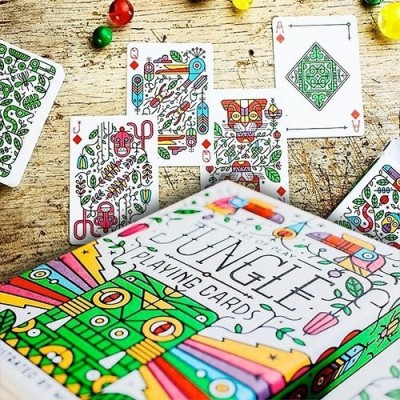 Jungle playing cards