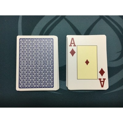 Cartes PTW 100% PVC - Dos bleu One Way