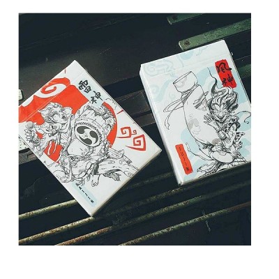 Tarjetas Fujin & Raijin - Rojo