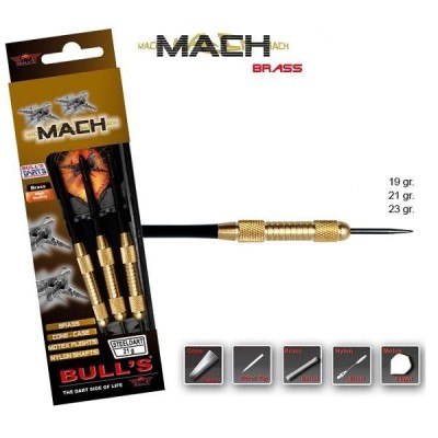 Bulls Mach Steeldart Messing 19gr