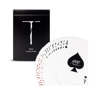 Cartes à jouer T - Noir