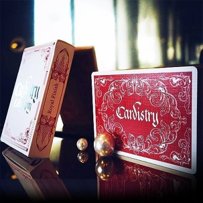 Spielkarten Cardistry Calligraphy - Rot