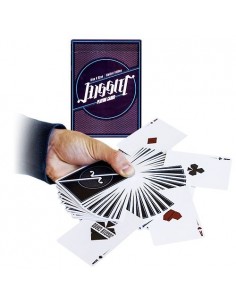 Malabarista jugando a las cartas