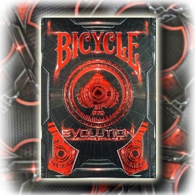 Cartes à jouer Evolution - Rouge