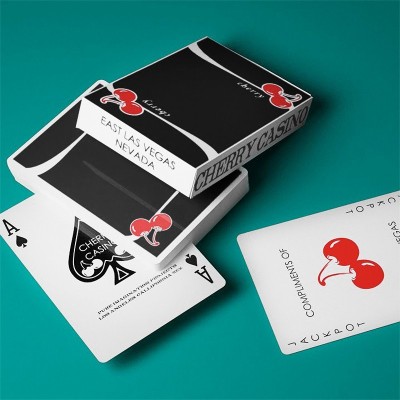 Cartes à jouer Cherry Casino V3 True Black