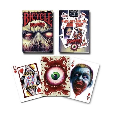 Vélo - Cartes à jouer zombifiées