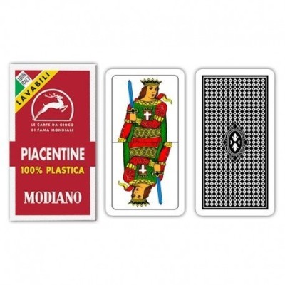 Cartes à jouer en plastique Piacenza 81/10
