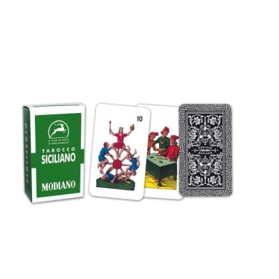 Naipes del Tarot Modiano siciliano