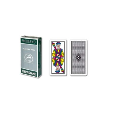Carte da gioco Trevigiane 89/90 Modiano Plastica