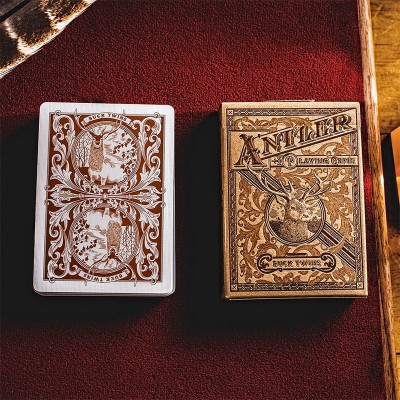 Carte da gioco Antler by Dan & Dave - Tobacco brown