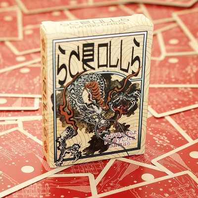 Japanese Scrolls playing cards