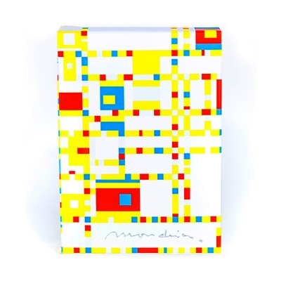 Mondrian playing cards - Broadway