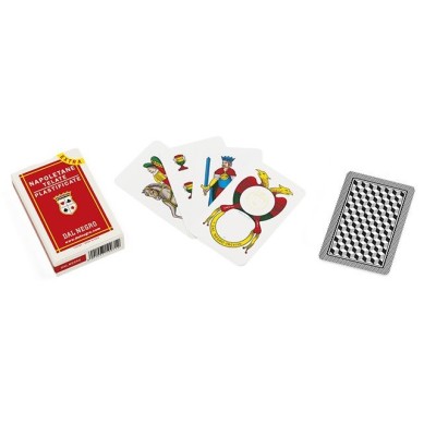 Neapolitanische Spielkarten Nr. 82 Extra Dal Negro Red Fall