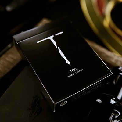 Nouveau T - Cartes à jouer noires