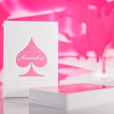 Pink Madison Rounders playing cards