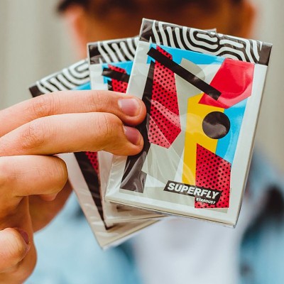 Superfly Stardust playing cards