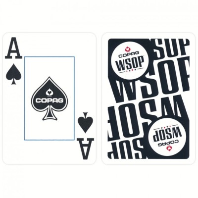 WSOP Copag Poker Karten - Schwarzer Rücken