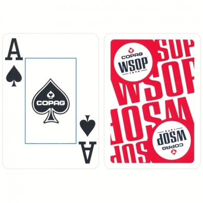 Carte da poker Copag WSOP - dorso rosso