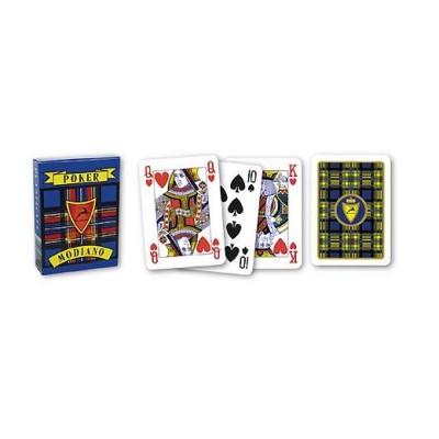 Carte da poker Modiano 105 - dorso blu