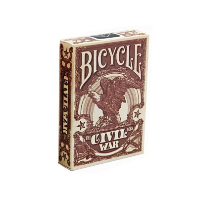 Bicycle - Civil war red playing cards