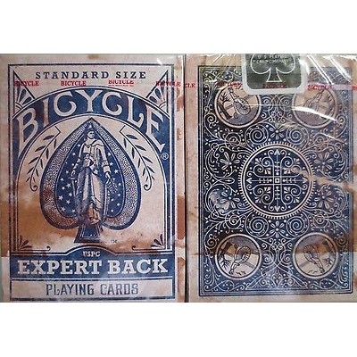 Cartes à jouer vélo - Expert en détresse dos bleu