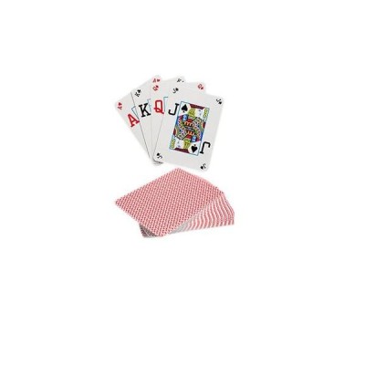 Copag Jumbo double index poker cards red back