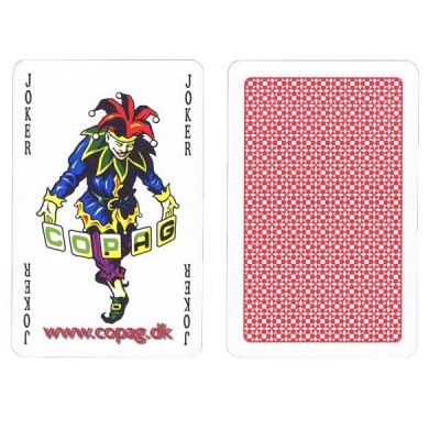 Carte da poker Copag Normal index dorso rosso