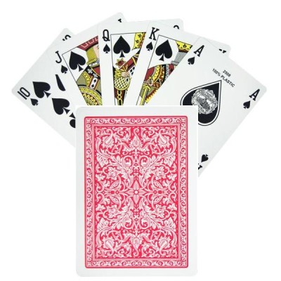 Fournier poker cards - 2508 red