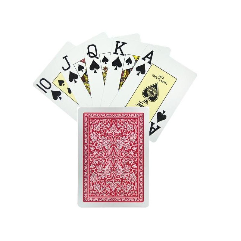 Cartes de poker Fournier - 2818 rouge