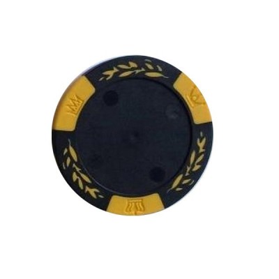 Fiches Montecarlo Millions - nero giallo 14 gr