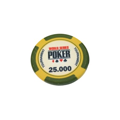 Virutas de cerámica wsop 2010-25000