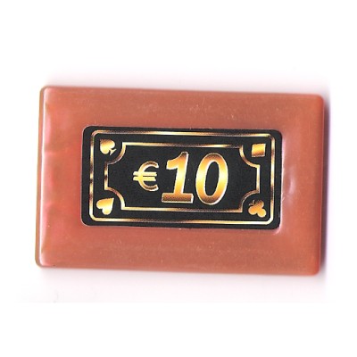 Copeaux de plastique nacré - 10 €