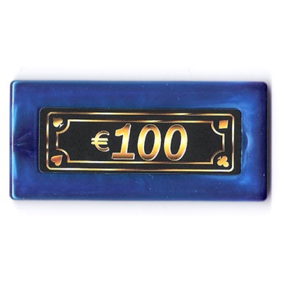 Perlmutt-Plastikchips - 100 €