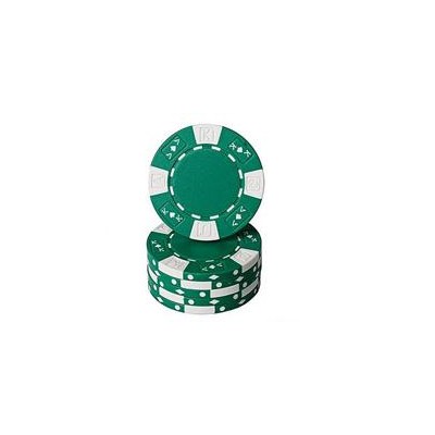 Fiches 11,5 g AK design verde