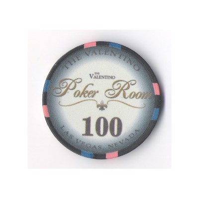Ceramic chips - Valentino Poker Room 100