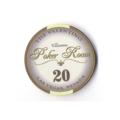 Jetons en céramique - Valentino Poker Room 20