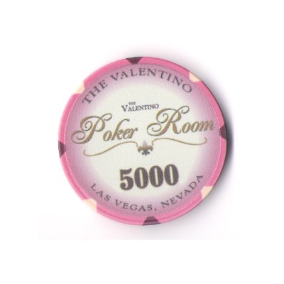 Jetons en céramique - Valentino Poker Room 5000