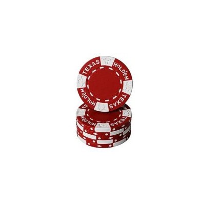 Jetons Clay 11.5 Red Texas Hold'em