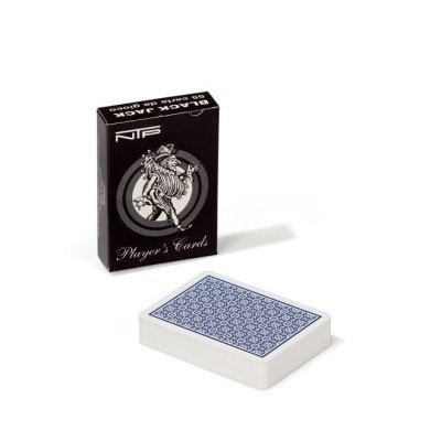 Tarjetas Black Jack NTP dorso azul
