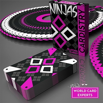 Cardistry Ninja Wildberry Spielkarten von De'vo vom Schattenreich und Handlordz