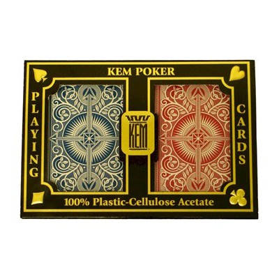 Carte da poker Kem Arrow - Mazzo doppio Jumbo