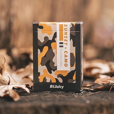 Sunset Camo playing cards