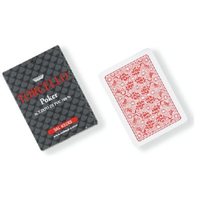 Cartes de poker Dal Negro Torcello - Dos rouge