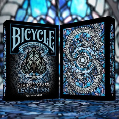 Cartes à jouer à vélo - Léviathan en vitrail