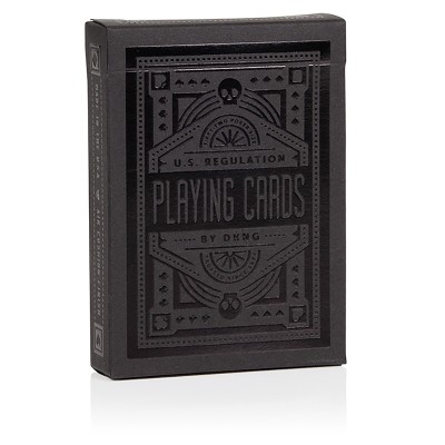 DKNG Black Wheels playing cards