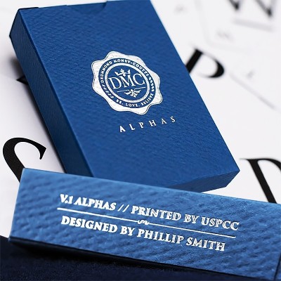 Cartes à jouer DMC Alphas